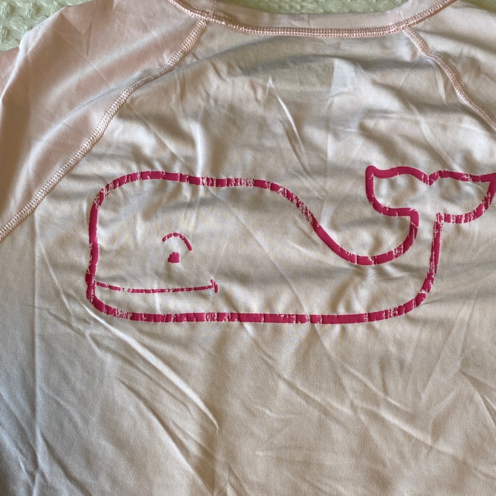 Vineyard Vines Performance Light Pink Short Sleeve Tee - Picture 5 of 8